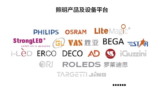 信達電通搭建照明產品及設備平臺