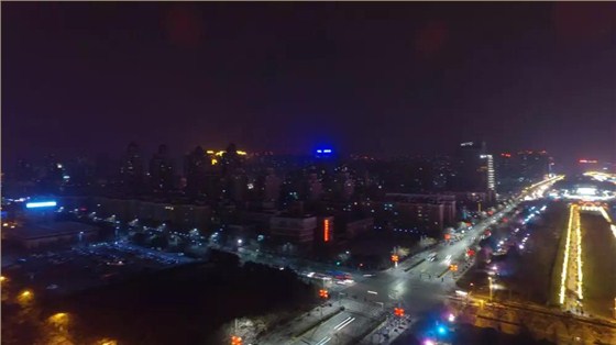 住宅區夜景過暗