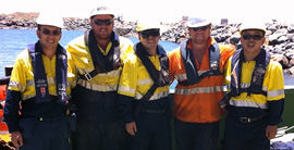 信達澳洲鐵礦項目合影