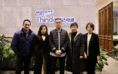 北京賽爾傳媒一行到訪信達(dá)電通