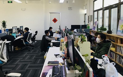 信達電通到崗到位，做好疫情防控集中消殺工作