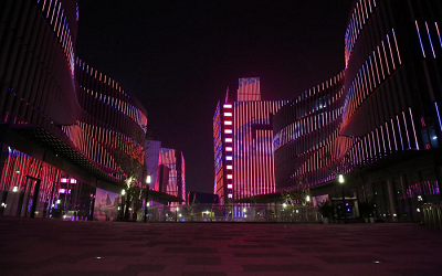 元旦燈光盛宴，告別2020，迎接2021